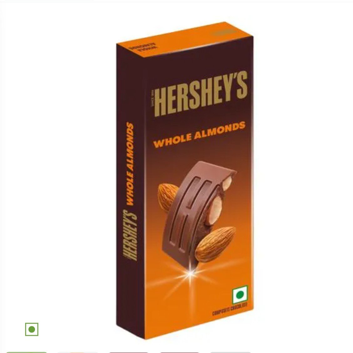 Hershey's Whole Almonds chocolate 40g