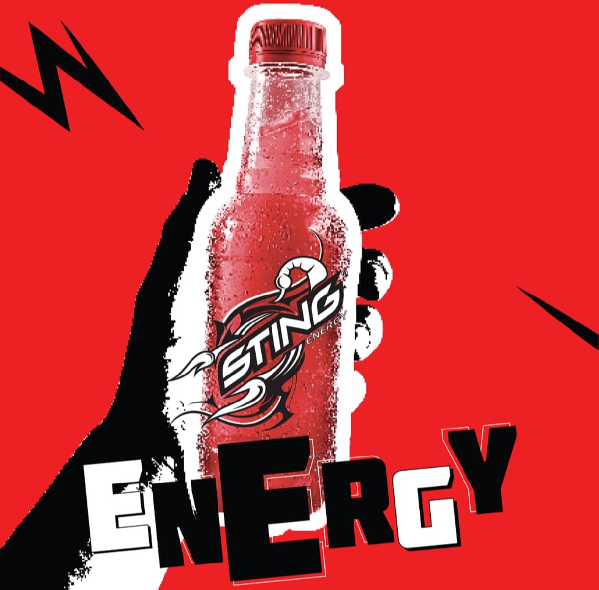 Sting Energy Strawberry Drink, 500ml