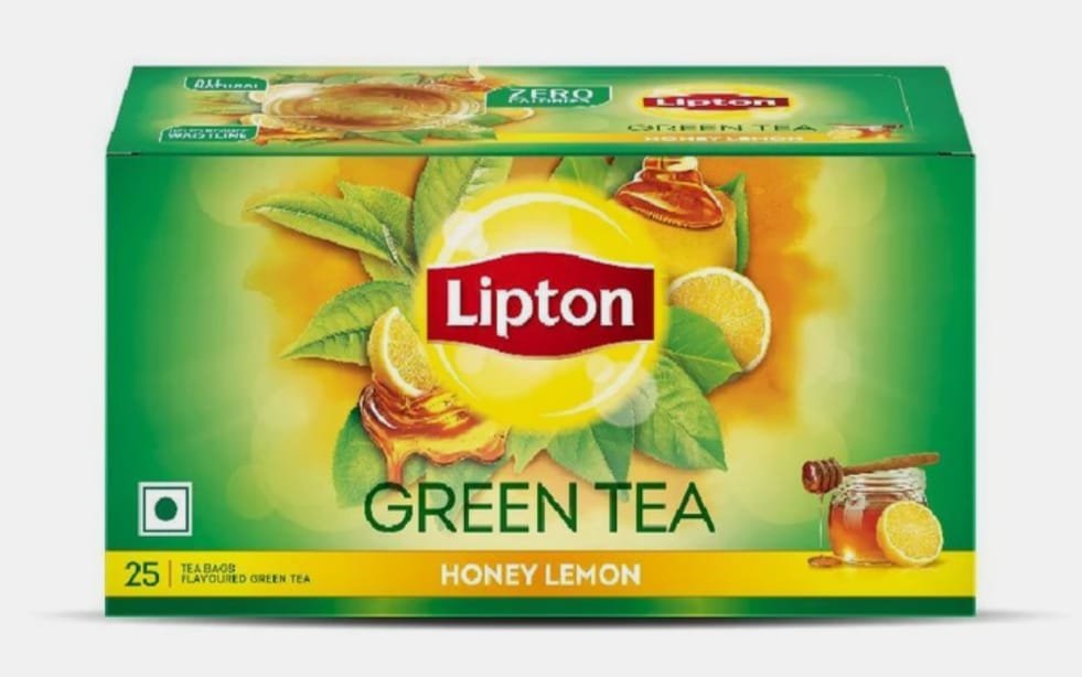 Lipton Honey, Lemon Green Tea Bags Box (10 Bags)