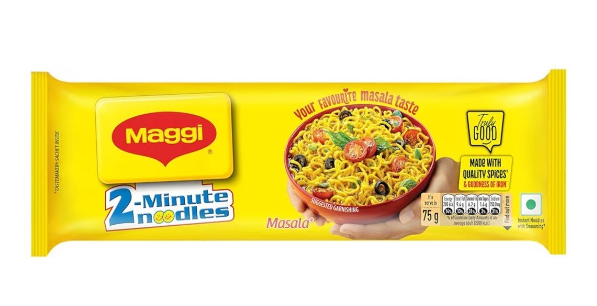 2-Minute Favourite Masala Taste, Made With Choicest Quality Spices Instant Noodles Vegetarian pack of 8