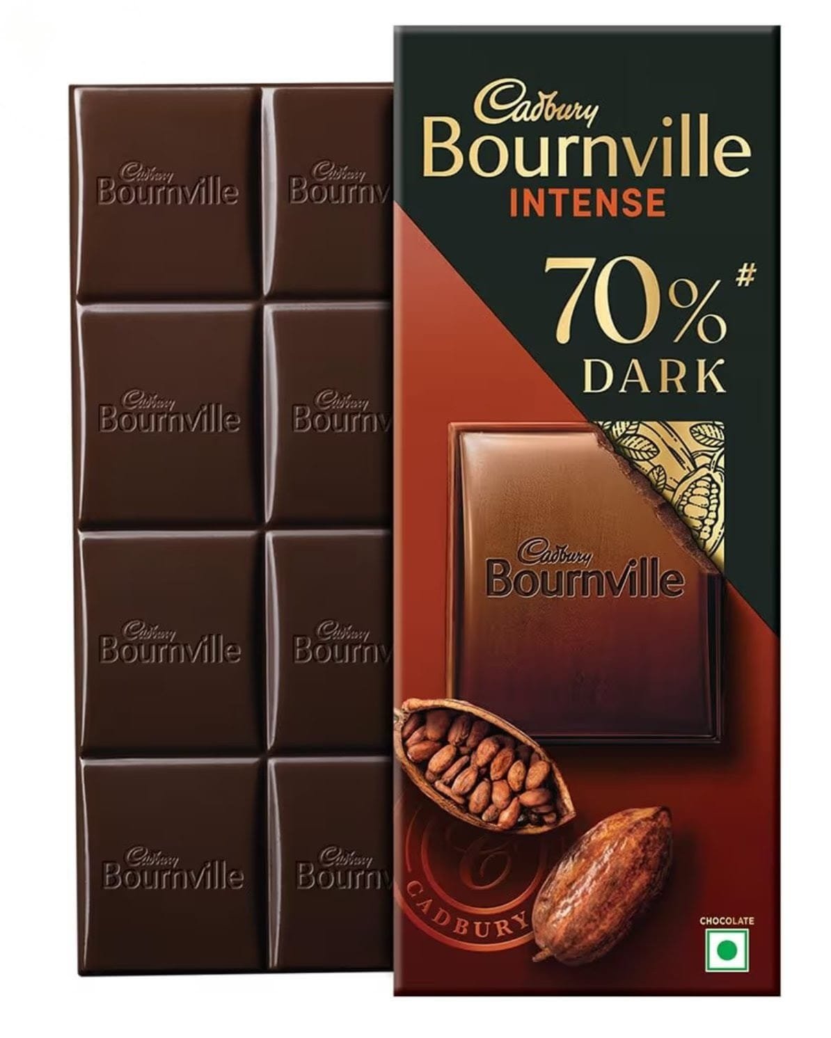 Cadbury Bournville 70% Dark 75g