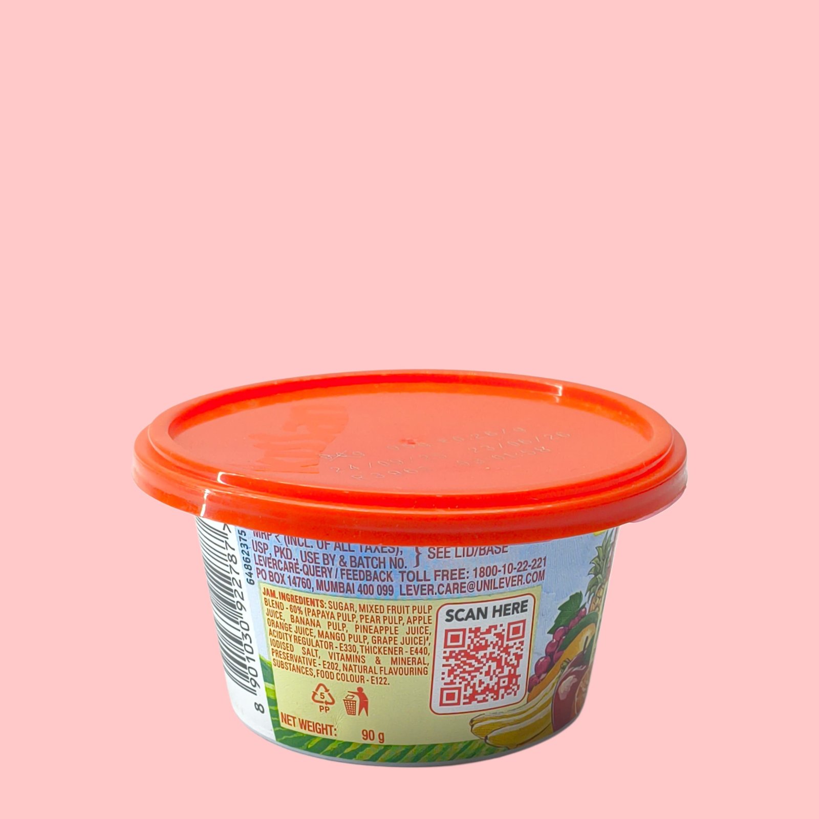 Kissan Mixed Fruit Jam, 95g