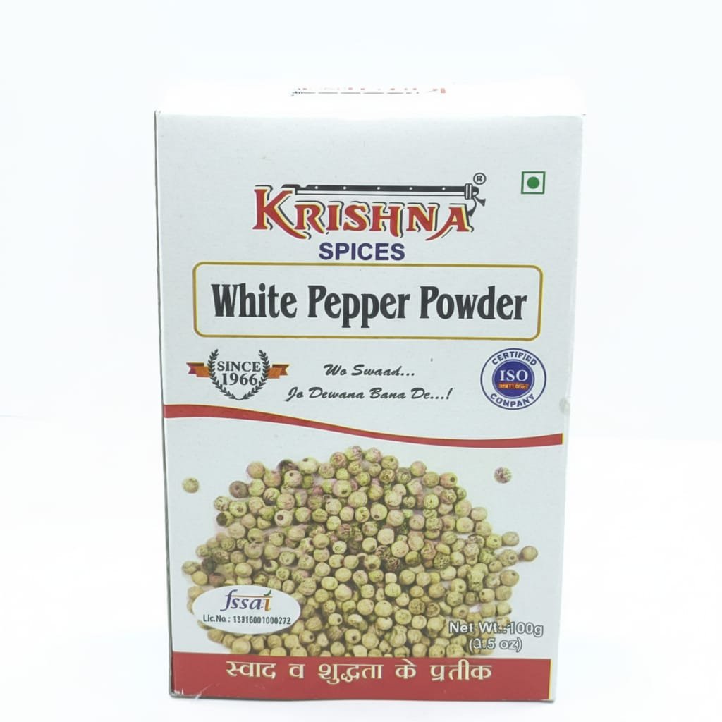 Krishna Spices White Pepper Powder 100 g
