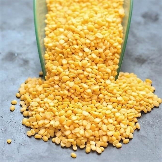 Premium Moong Yellow Daal | Unpolished | Moong Dhuli Daal | Moong Mogar | Washed | Mung Dal 500g