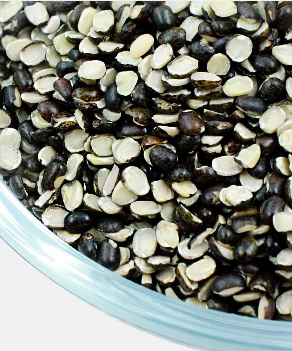 Black Urad Split  | urad dal kali urad back dal 100% Natural & Premium Kali Urad Dal Chilka | Rich in Protein | Unpolished & Unadulterated 1kg