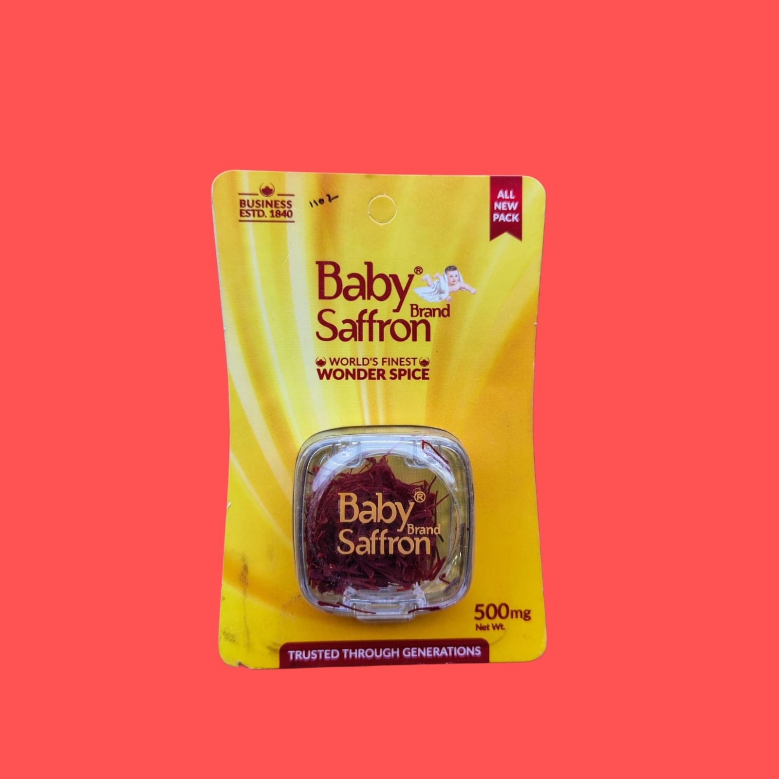 Baby Saffron Brand 500mg